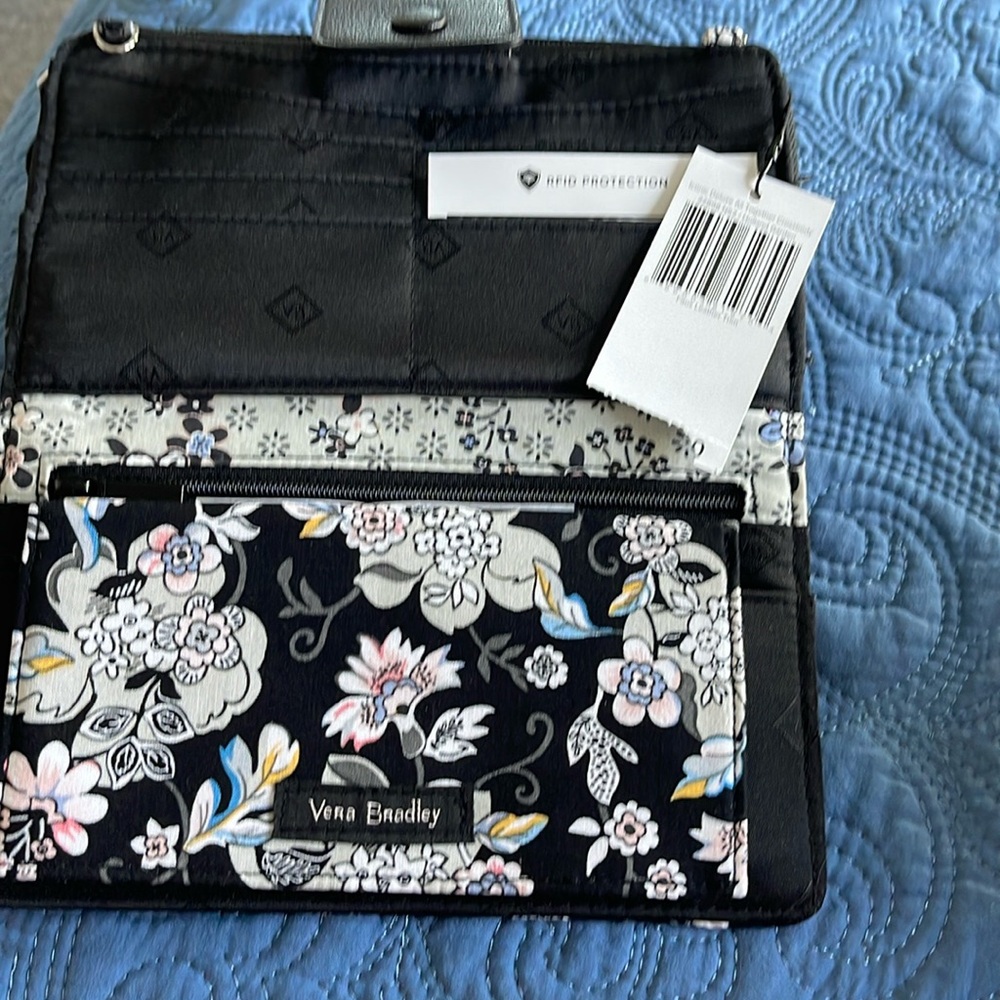Vera Bradley RF ID Deluxe All Together Wallet Crossbody